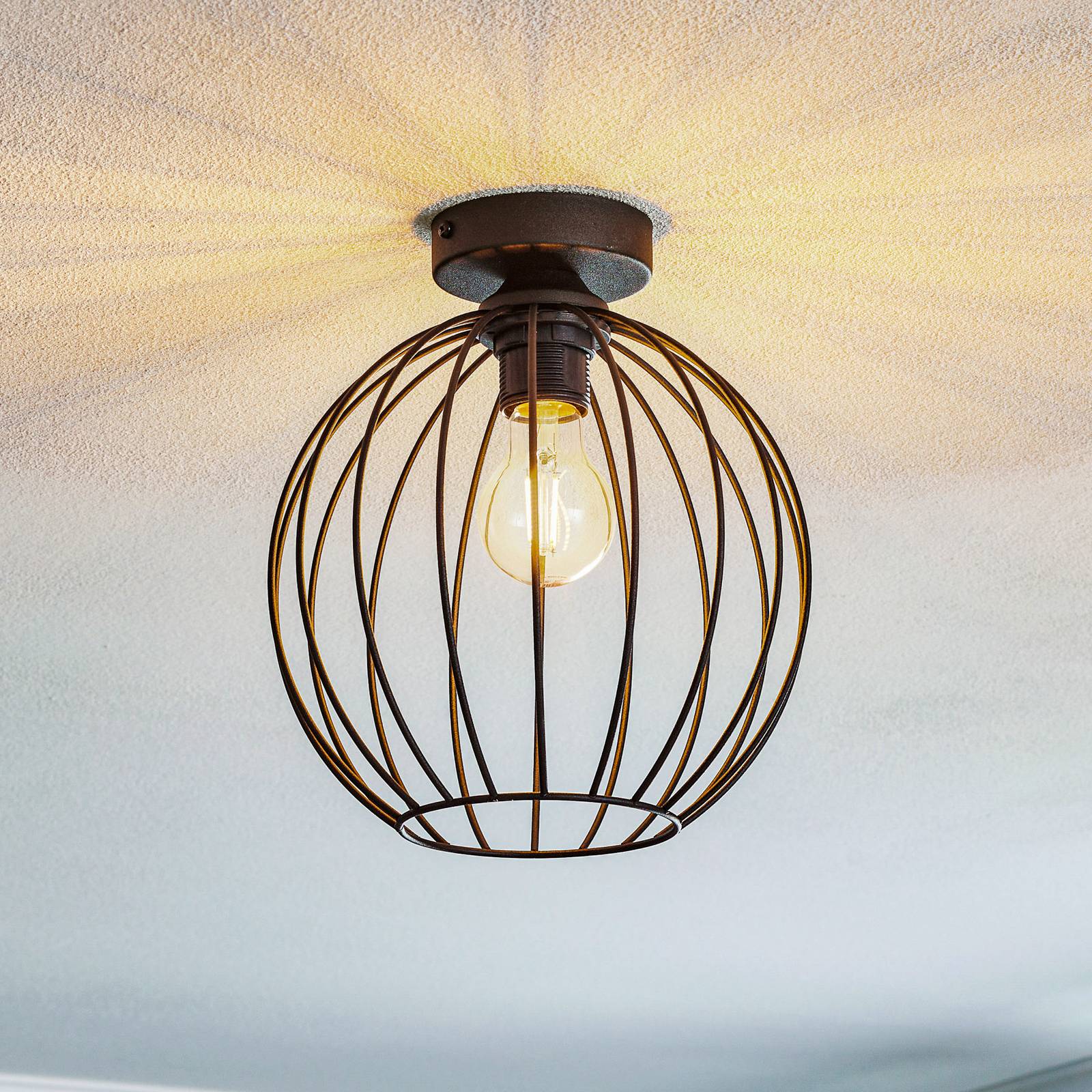 Deckenlampe Cumera mit offenem Kugelschirm, Ø 24cm Deckenlampe Cumera mit offenem Kugelschirm, Ø 24cm von HELam