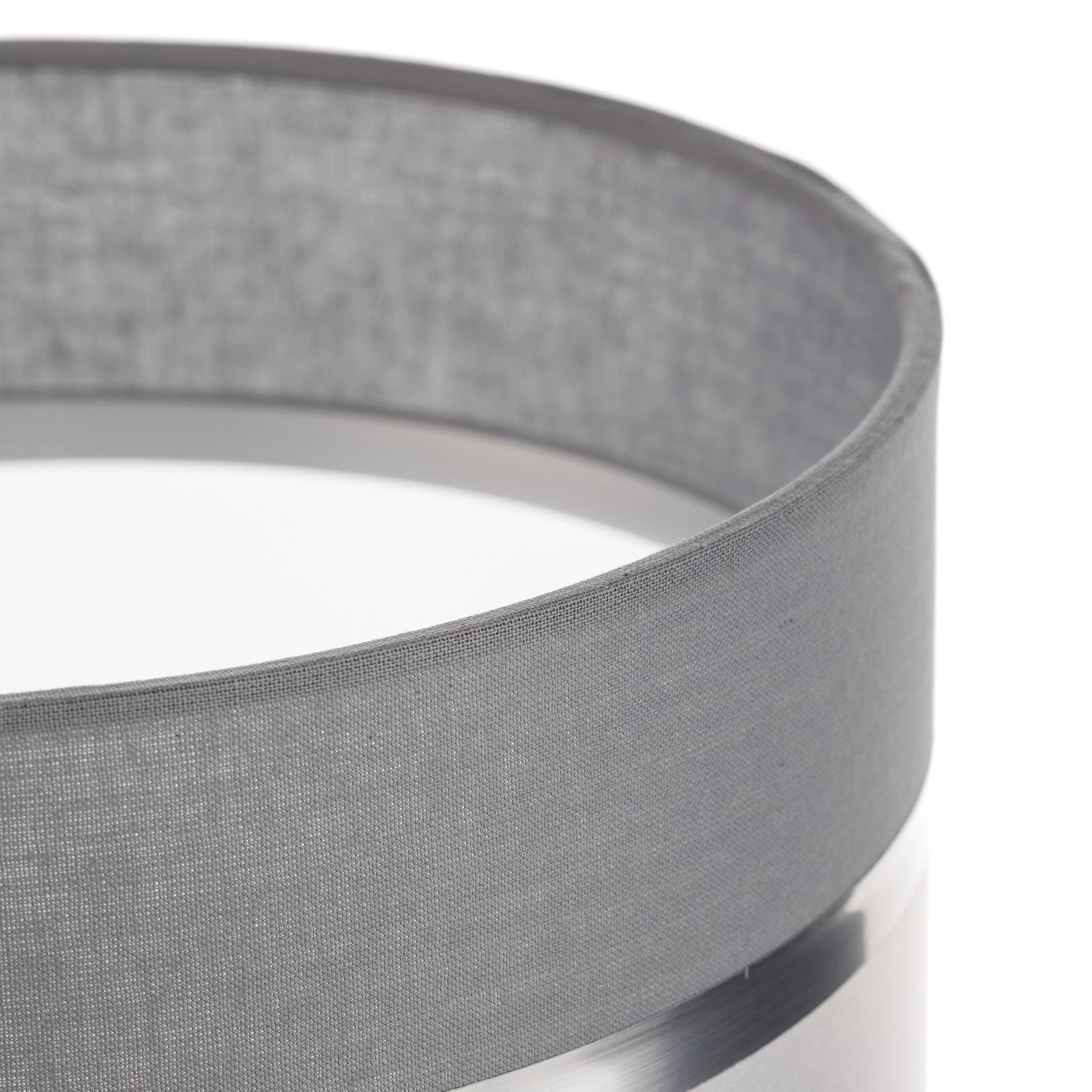 Lampenschirm Helen E27 Ø20/Höhe15cm grau/silber Lampenschirm Helen E27 Ø20/Höhe15cm grau/silber von HELam
