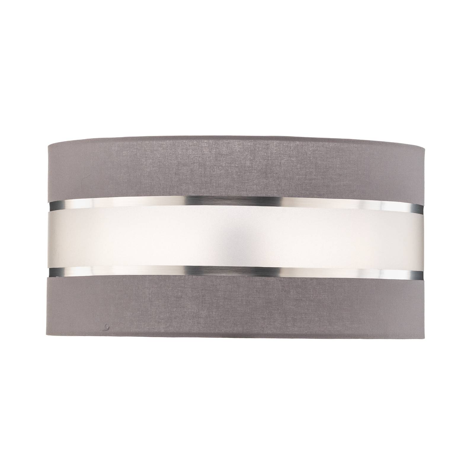 Lampenschirm Helen E27 Ø40/Höhe 20cm grau/silber Lampenschirm Helen E27 Ø40/Höhe 20cm grau/silber von HELam