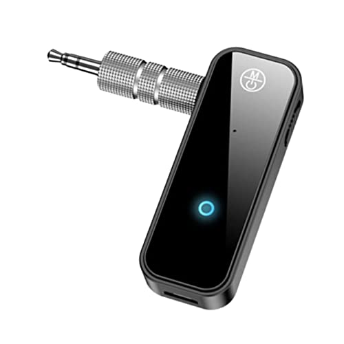 HEMOTON 1 Satz Adapter WLAN-empfänger Drahtloser Audioempfänger Musik-Player-Sender Drahtloser Sender Drahtloses Übertragungsgerät Auto-Audio-Receiver Beamer Plastik Rechner von HEMOTON