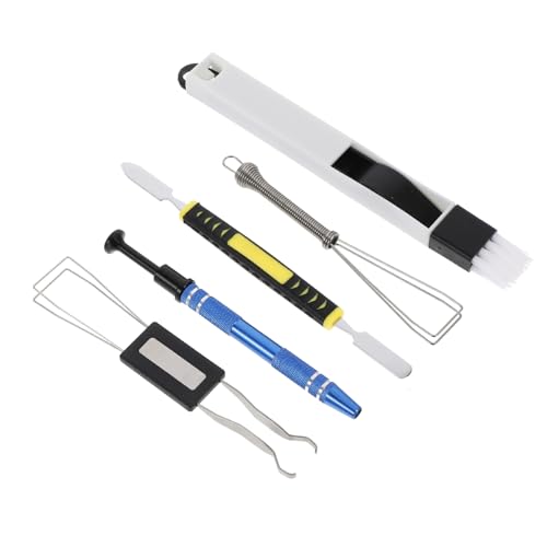 HEMOTON Galvanisierte Tastenkappen-abzieherbürste für Nicht-mechanische Tastaturen Einfach Zu Verwenden und Aufzubewahren. von HEMOTON