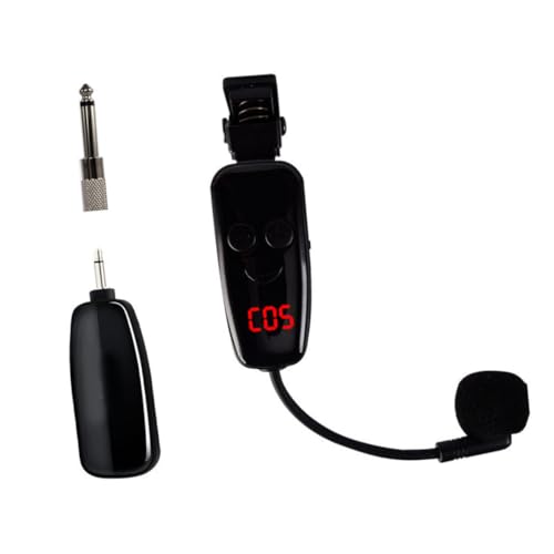 HEMOTON 1Satz Drahtloses Saxophon Mikrofon Professionelles Instrumentenmikrofonsystem mit Empfänger und Sender für Bühnenauftritte LED Display Kompatibel mit Trompete und Weiteren HEMOTON 1Satz Drahtloses Saxophon Mikrofon Professionelles Instrumentenmikrofonsystem mit Empfänger und Sender für Bühnenauftritte LED Display Kompatibel mit Trompete und Weiteren von HEMOTON