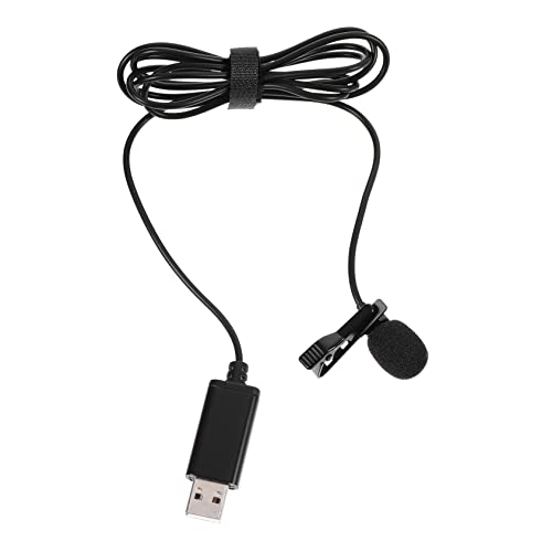 HEMOTON 1Stück USB Lavalier Mikrofon mit Clip Kabelgebundenes Desktop Mikrofon für Live Übertragungen Vlogs und Gaming Tragbar Einfach zu Befestigen Hohe HEMOTON 1Stück USB Lavalier Mikrofon mit Clip Kabelgebundenes Desktop Mikrofon für Live Übertragungen Vlogs und Gaming Tragbar Einfach zu Befestigen Hohe von HEMOTON