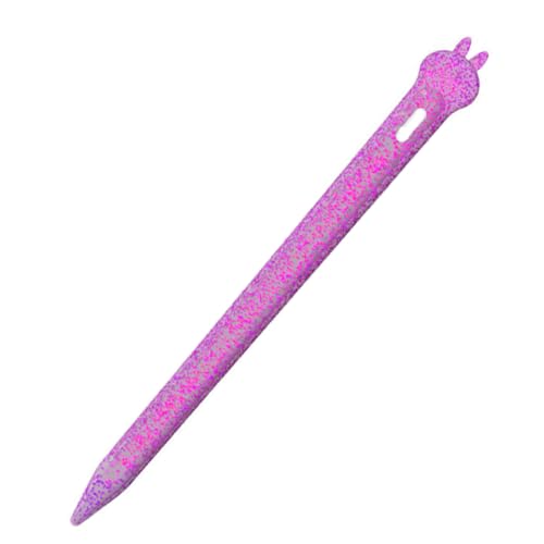 HEMOTON 2 STK Apfel-Silikon-Stifthülle Stylus Pen Schutzhülle Rabbit Design Stiftabdeckung Eingabestift Stylus Pen für Schutzhülle für Touchpen Stylus Stiftkappe Handschrift Etui von HEMOTON