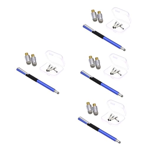 HEMOTON 20 Stück Stylus-stifte Kapazitiver Stylus-Stift Für Tablet-schreibgeräte Telefone Computer Dunkel Mit 2 Strickfaser-Spitzen 2 Runden Silikonscheiben-Spitzen HEMOTON 20 Stück Stylus-stifte Kapazitiver Stylus-Stift Für Tablet-schreibgeräte Telefone Computer Dunkel Mit 2 Strickfaser-Spitzen 2 Runden Silikonscheiben-Spitzen von HEMOTON