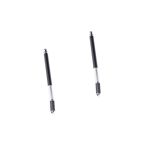 HEMOTON 2 Stück Kapazitiver Eingabestift Disc-Spitze Doppel-Eingabestift Für Telefon Metall-Eingabestift Universelle Bildschirmstifte Schwarz HEMOTON 2 Stück Kapazitiver Eingabestift Disc-Spitze Doppel-Eingabestift Für Telefon Metall-Eingabestift Universelle Bildschirmstifte Schwarz von HEMOTON