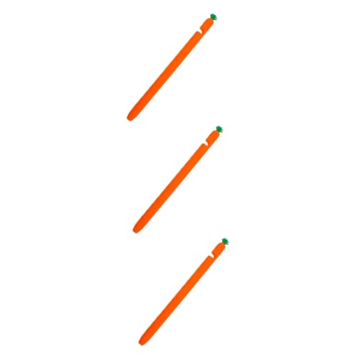 HEMOTON 3 STK Federmäppchen Einzigartige Stifthülle rutschfeste Stiftabdeckung Touchscreen-Stift Spitze Aus Silikon Praktische Stifthülle Stylus-hülle Handy-zubehör Obst Stift Kappe HEMOTON 3 STK Federmäppchen Einzigartige Stifthülle rutschfeste Stiftabdeckung Touchscreen-Stift Spitze Aus Silikon Praktische Stifthülle Stylus-hülle Handy-zubehör Obst Stift Kappe von HEMOTON