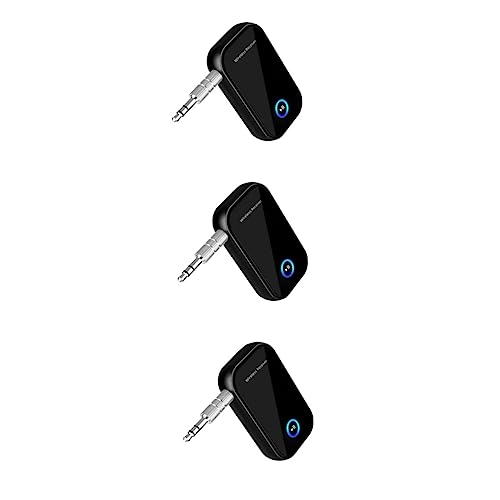 HEMOTON 3St Adapter Auto-Audio-Sender drahtloses Übertragungsgerät drahtloser Musikempfänger kabellos drahtloser Empfänger drahtloser Sender Wagen Startprogramm -Stick Plastik von HEMOTON