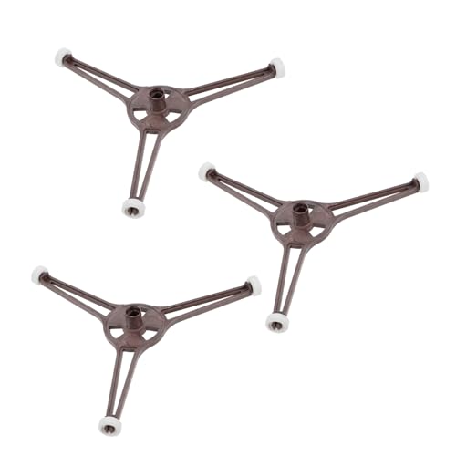HEMOTON 3 Stück Glasplatte Tablett Radring Kunststoff Rundes Serviertablett Kreistablett Drehständer HEMOTON 3 Stück Glasplatte Tablett Radring Kunststoff Rundes Serviertablett Kreistablett Drehständer von HEMOTON