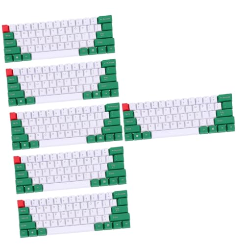 HEMOTON 6 Sätze Tastenkappe Klaviatur farbige Tastatur Taste für mechanische Tastatur Office-Tastatur Tastatur bunt Ersatzschlüsselkappe mechanische Tastaturtaste Rechner Tastaturkappe pbt von HEMOTON