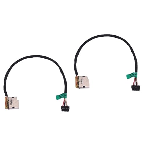HEMOTON Adapter 2st Stoßverbinder Netzteil Flexkabel Laptop-adapteranschluss Netzteilanschluss Laptop-flexkabel Gleichstrom Laptop-Kabel von HEMOTON