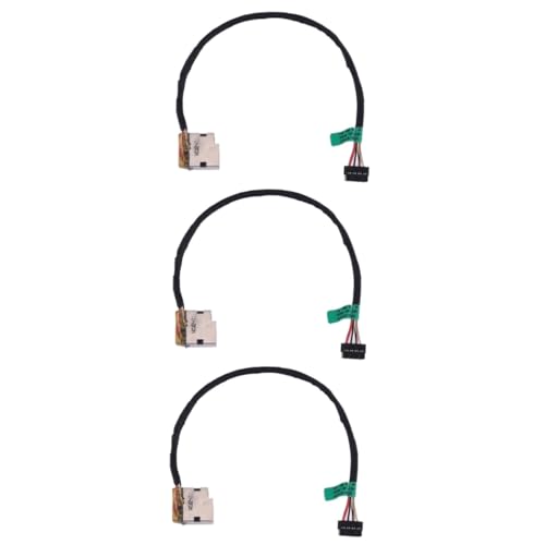 HEMOTON Adapter 3st Stoßverbinder Laptop-adapteranschluss Laptop-flexkabel Netzteil Flexkabel Netzteilanschluss Gleichstrom Laptop-Kabel von HEMOTON