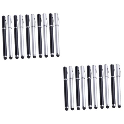 HEMOTON 2 Sätze 2-in-1-kapazitiver Eingabestift Für Tablets Telefone Touchscreen-Eingabestift Kratzfest Leicht Kompatibel 10 Stück * 2 HEMOTON 2 Sätze 2-in-1-kapazitiver Eingabestift Für Tablets Telefone Touchscreen-Eingabestift Kratzfest Leicht Kompatibel 10 Stück * 2 von HEMOTON