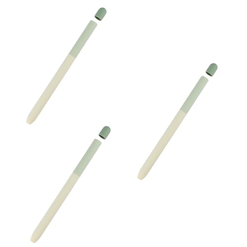 HEMOTON Fall 3 STK applepencil Apfelhülle der ersten Generation Stifthalter Stylus-Stifthülle aus Silikon Etui für Bleistift der 1. Generation Etui-Abdeckung für Stylus-Stifte Apfelstift von HEMOTON