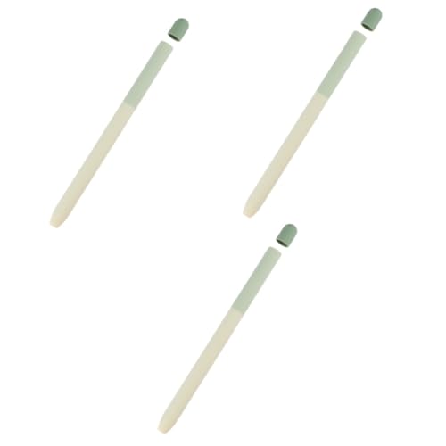 HEMOTON Fall 3 STK applepencil Apfelhülle der ersten Generation Stifthalter Stylus-Stifthülle aus Silikon Etui für Bleistift der 1. Generation Etui-Abdeckung für Stylus-Stifte Apfelstift von HEMOTON