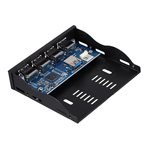 HEMOTON Edelstahl-Stift-hub-Halterung 4 USB 30-anschlüsse Frontblende Für Motherboard 3 5-Zoll-diskettenschacht Hochgeschwindigkeitsdatenübertragung HEMOTON Edelstahl-Stift-hub-Halterung 4 USB 30-anschlüsse Frontblende Für Motherboard 3 5-Zoll-diskettenschacht Hochgeschwindigkeitsdatenübertragung von HEMOTON