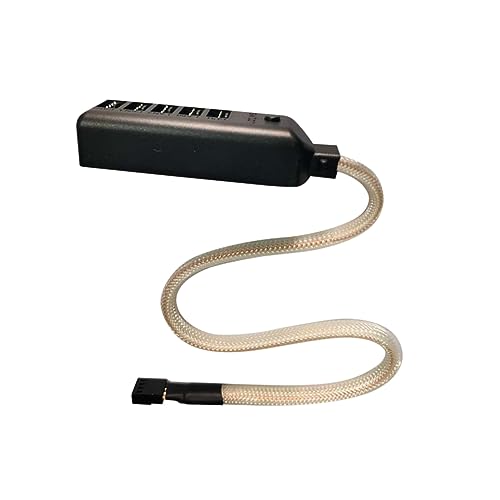 HEMOTON Lüfter Pc Hub 4 Port Splitter Kabel Für Pc Gehäuse Lüfter Hub Beleuchtung Büro Computer Versorgung HEMOTON Lüfter Pc Hub 4 Port Splitter Kabel Für Pc Gehäuse Lüfter Hub Beleuchtung Büro Computer Versorgung von HEMOTON