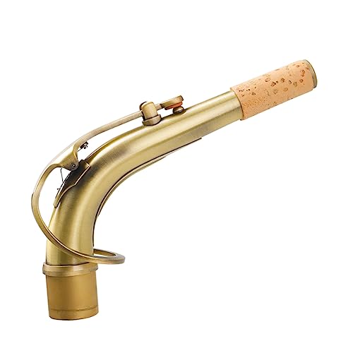 HEMOTON Saxophon-zubehör 24 5 Mm Saxophon-bogen-hals Messing-saxophon-hals Saxophon-ersatzteile Vintage-look Einfach Zu Installieren von HEMOTON