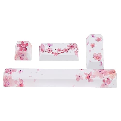 HEMOTON Tastenkennungskappen 4 Stück Pbt-Material Tastatur-tastenkappen Tastaturzubehör Schutz Vor Kratzern Und HEMOTON Tastenkennungskappen 4 Stück Pbt-Material Tastatur-tastenkappen Tastaturzubehör Schutz Vor Kratzern Und von HEMOTON