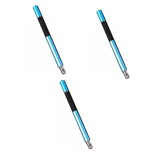 HEMOTON Universal Pen 3 Stück 2 1 Eingabestift Kapazitiver Stift Touchscreen-Stift Metall Schreibkladde von HEMOTON
