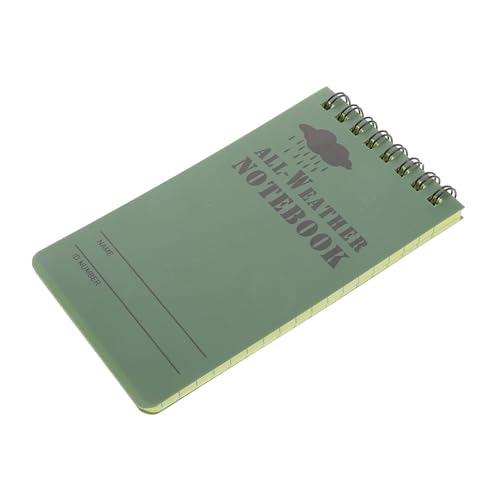 HEMOTON Wasserdichte Klebrige Noten Dickes Tagebuch-notizbuch Kleiner Spulennotizblock Kleines Notizbuch Notizblock Für Studenten Taschennotizbuch Papier Green HEMOTON Wasserdichte Klebrige Noten Dickes Tagebuch-notizbuch Kleiner Spulennotizblock Kleines Notizbuch Notizblock Für Studenten Taschennotizbuch Papier Green von HEMOTON