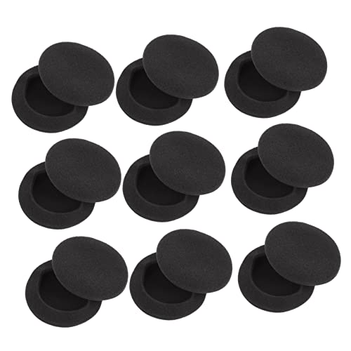 HEMOTON Weiche Kopfhörer-ohrpolster – 20 Stück Ersatz-ohrpolster Für Headsets Schwarz 40 Mm HEMOTON Weiche Kopfhörer-ohrpolster – 20 Stück Ersatz-ohrpolster Für Headsets Schwarz 40 Mm von HEMOTON