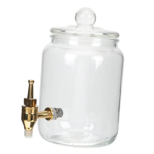 HEMOTON Weinflasche Aus Glas Mini-wasserspender Verschlossenes Vorratsglas Saftbehälter Für Die Küche Spender Für Partys Getränkespender Glasflasche Glas + Kupfer Siegel Kleine Werkzeuge HEMOTON Weinflasche Aus Glas Mini-wasserspender Verschlossenes Vorratsglas Saftbehälter Für Die Küche Spender Für Partys Getränkespender Glasflasche Glas + Kupfer Siegel Kleine Werkzeuge von HEMOTON