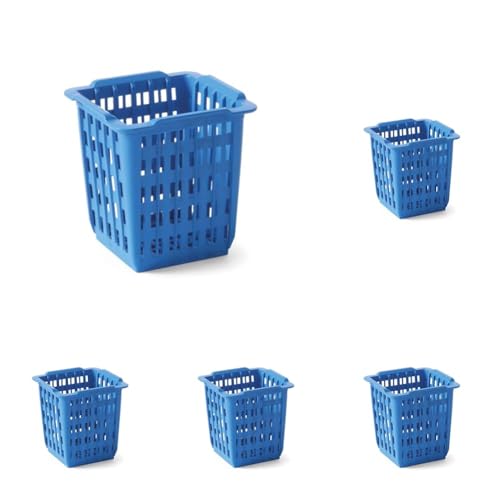 HENDI Besteckkorb, Spülmaschinenkorb, Polypropylen, 125x84x(H)135mm, blau (Packung mit 5) von HENDI