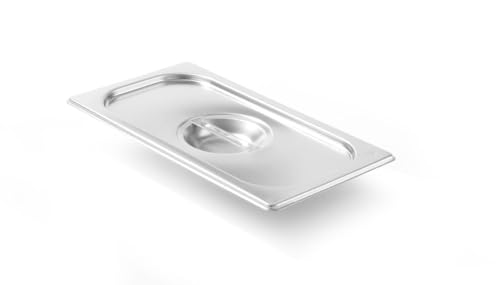 HENDI Gastronorm Deckel, für Gastronormbehälter, Temperaturbeständig von -40° bis 300°C, Heissluftöfen-Kühl- und Tiefkühlschränken-Chafing Dishes-Bain Marie, Stapelbar, GN 1/3, 325x176mm, Edelstahl, 806845 HENDI Gastronorm Deckel, für Gastronormbehälter, Temperaturbeständig von -40° bis 300°C, Heissluftöfen-Kühl- und Tiefkühlschränken-Chafing Dishes-Bain Marie, Stapelbar, GN 1/3, 325x176mm, Edelstahl, 806845 von HENDI