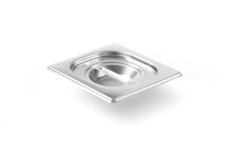HENDI Gastronorm Deckel, für Gastronormbehälter, Temperaturbeständig von -40° bis 300°C, Heissluftöfen-Kühl- und Tiefkühlschränken-Chafing Dishes-Bain Marie, Stapelbar, GN 1/6, 176x162 mm, Edelstahl HENDI Gastronorm Deckel, für Gastronormbehälter, Temperaturbeständig von -40° bis 300°C, Heissluftöfen-Kühl- und Tiefkühlschränken-Chafing Dishes-Bain Marie, Stapelbar, GN 1/6, 176x162 mm, Edelstahl von HENDI