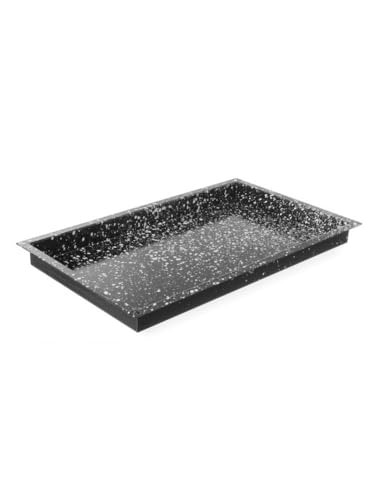 HENDI Gastronorm Tray, CONVECTOMAT, hitzebeständig bis 300°C, backofengeeignet, Antihaftbeschichtung, mit erhöhtem Rand, GN 1/1, 530x325x(H) 40mm, emaillierter Stahl von HENDI