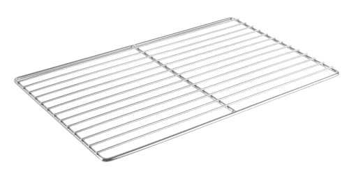 HENDI Backofenrost, horizontal, geeignet zur Verwendung in Öfen, Bäckerei, Backofengitter, Backrost, Gastronormrost, Rost, GN1/1, 530x325mm, Edelstahl HENDI Backofenrost, horizontal, geeignet zur Verwendung in Öfen, Bäckerei, Backofengitter, Backrost, Gastronormrost, Rost, GN1/1, 530x325mm, Edelstahl von HENDI