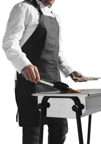 HENDI Grillschürze, Canvas 280 g/m², Kochschürze, Küchenschürze , 810x660mm HENDI Grillschürze, Canvas 280 g/m², Kochschürze, Küchenschürze , 810x660mm von HENDI