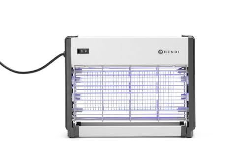 HENDI Insektenvernichter, Insektenkiller, Insektenfanggerät, Elektronisch, Inkl. 2 UV-A Lampen, 230V, 26W, 335x90x(H)260mm, ABS Kunststoff von HENDI