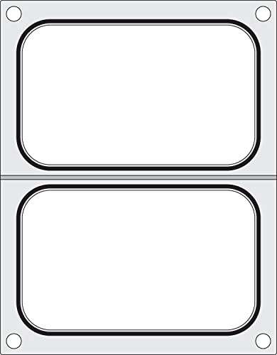 HENDI Matrize für Versiegelungsmaschine 330005, Schwarze Silikondichtung, geeignet für 2 Behälter von z.B. 178x113mm, Aluminium HENDI Matrize für Versiegelungsmaschine 330005, Schwarze Silikondichtung, geeignet für 2 Behälter von z.B. 178x113mm, Aluminium von HENDI