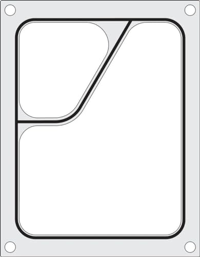 HENDI Matrize für HENDI Versiegelungsmaschine 330005, Schwarze Silikondichtung, geeignet für z.B. ein zweiteiliger Behälter von 227x178mm, Aluminium HENDI Matrize für HENDI Versiegelungsmaschine 330005, Schwarze Silikondichtung, geeignet für z.B. ein zweiteiliger Behälter von 227x178mm, Aluminium von HENDI