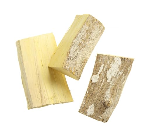 HENDI Räucherholzstücke, Aromatische Holzchips, Smoking Chips, Natürliches Holz, für das Heißräuchern, Ideal für Pizzabacköfen, Backöfen im Freien und Grills, 3kg, Zitrusfrüchte von HENDI