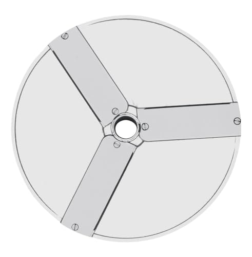 HENDI Schneidscheibe, für HENDI Gemüseschneider (231807 und 231852), Ersatzscheibe, Schneidsäge, Stärke: 2mm, Aluminium, Edelstahl von HENDI
