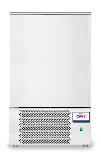 HENDI Schockfroster, Kühlung von 70°C auf 3°C (ca 90 min), von 70°C auf -18°C (ca 240 min), Gefrieren von fertig zubereiteten Gerichten, 10xGN 1/1, 230V, 1490W, 750x740x(H)1260x1290mm, Edelstahl von HENDI