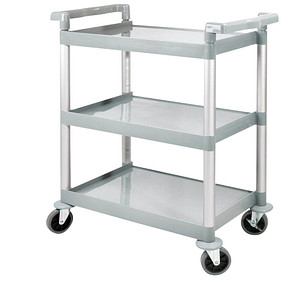 HENDI Servierwagen silber 80,0 x 41,0 x 95,0 cm HENDI Servierwagen silber 80,0 x 41,0 x 95,0 cm von HENDI