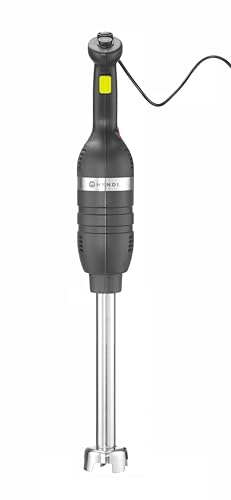 HENDI Stabmixer, Stablänge: 400mm, variable Geschwindigkeit: 4000 bis 16000 U/min, bis zu 80L, belüfteter Motor, IP23, ø100x816mm, 230V/500W, Edelstahl, Polyamide HENDI Stabmixer, Stablänge: 400mm, variable Geschwindigkeit: 4000 bis 16000 U/min, bis zu 80L, belüfteter Motor, IP23, ø100x816mm, 230V/500W, Edelstahl, Polyamide von HENDI