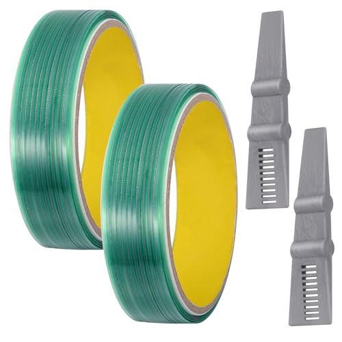 2pcs knifelessss Tape Schneidedraht knifelessss Tape Design knifelessss 5m Tape Abklebeband Lackieren Auto No-Cut Kratzerfrei Messerloses Schneideband für Auto Vinyl Film Schneiden von HENGBIRD