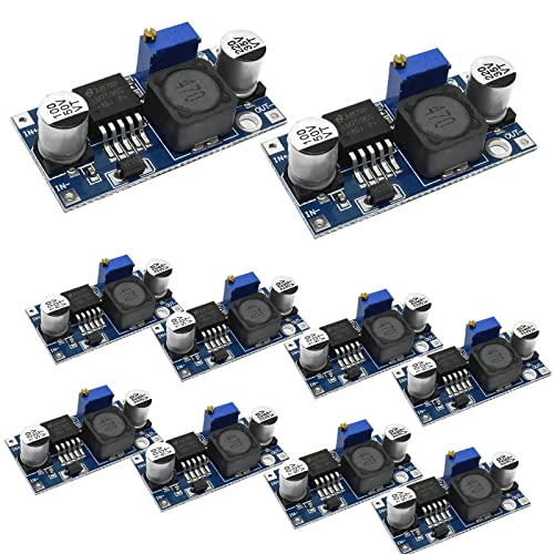 HENGBIRD 10 Pcs DC-DC Buck Converter 3,2-46V zu 1,25-35V Stromversorgung Modul Step down Converter Buck Converter Spannungsregler Modul Abwärtswandler, Einstellbares Netzteil Abwärtsmodul HENGBIRD 10 Pcs DC-DC Buck Converter 3,2-46V zu 1,25-35V Stromversorgung Modul Step down Converter Buck Converter Spannungsregler Modul Abwärtswandler, Einstellbares Netzteil Abwärtsmodul von HENGBIRD