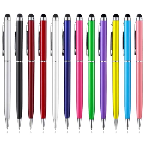 Tablet Stift für alle Tablets, Touchscreen Stifte mit dem Schwarzen Kugelschreiber, Kapazitive Stylus Stifte für iPad, iPhone, Kindle, Handy, Samsung Tablet, Galaxy alle Touchscreens von HENGBIRD