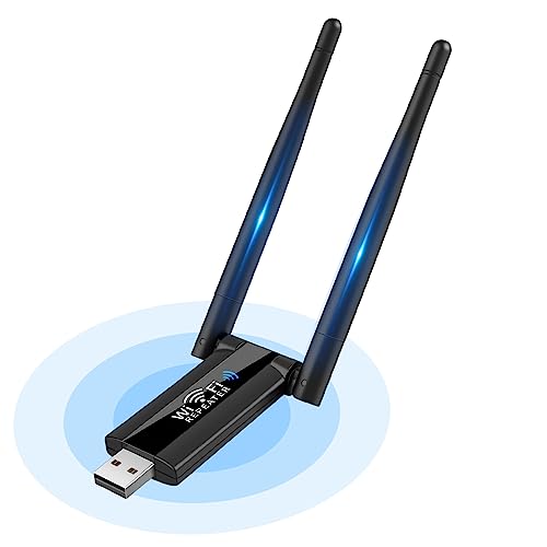 HENLSON Mini WLAN Verstärker, 300 Mbit/s USB WLAN Repeater, 2.4GHZ WiFi Verstärker mit USB Stecker, Geeignet für Die Meisten Router, Kompakte Größe und leicht zu Tragen von HENLSON