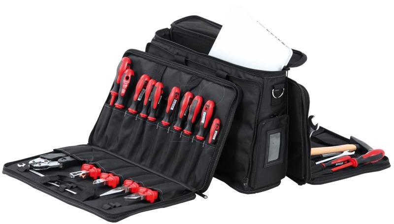 TASCHE 5852 - Werkzeugtasche, mit Notebook-Fach, Polytex, 440x330x220 mm von HEPCO+BECKER