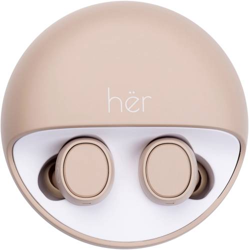 HER HX-12 In Ear Headset Bluetooth® Beige von HER