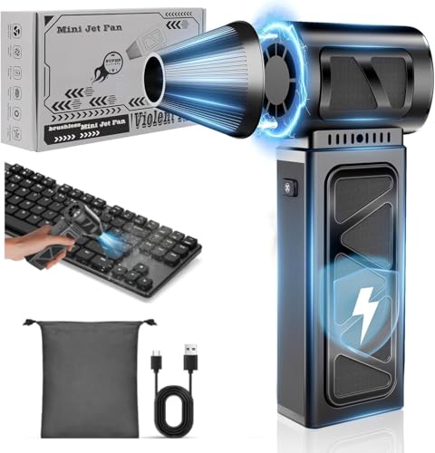 HERBYD Electric Air Duster - 110000 RPM Cordless Dust Blower - 3 Speed Adjustable with Rechargeable Battery Compact Design for PC, Keyboard, Home & Car Cleaning HERBYD Electric Air Duster - 110000 RPM Cordless Dust Blower - 3 Speed Adjustable with Rechargeable Battery Compact Design for PC, Keyboard, Home & Car Cleaning von HERBYD