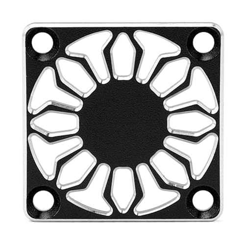 30 x 30 mm/1,2 x 1,2 Zoll RC -Kühllüfterabdeckung, universelle Aluminiumlegierung Lüfterschutzschutzbedeckung Esc Motor Heatkolbenschutz für RC -Auto -Boat -LKW -Motor (Schwarz) von HERCHR