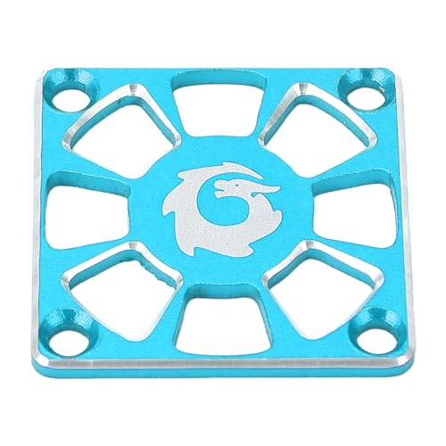30 x 30 mm/1.18x1.18in RC -Kühllüfterabdeckung, Aluminiumlegierung Leichter Gewicht Esc Motor Wärmeschutzschutz für RC -Auto -Boat -LKW -Motor (Blau) von HERCHR